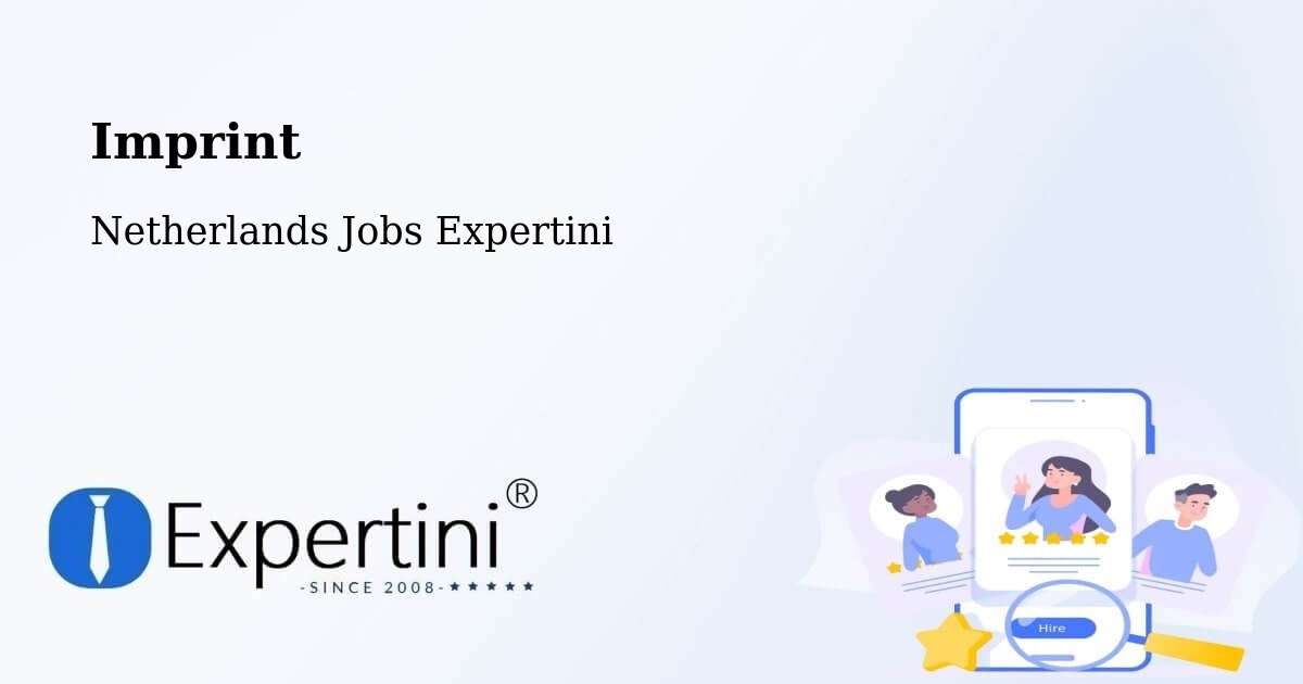 Imprint – Appelscha - Netherlands Jobs Expertini